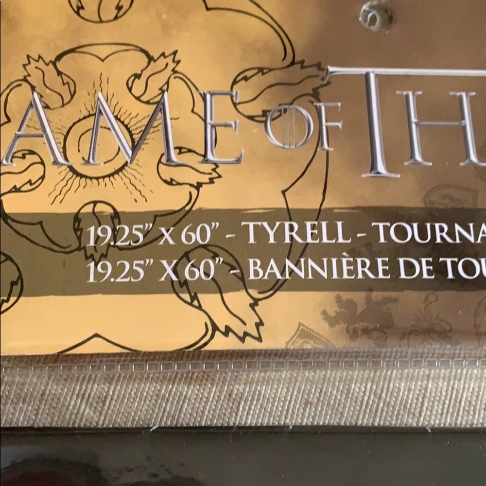 GAME OF THRONES - TYRELL Banner - Picture 6 of 8